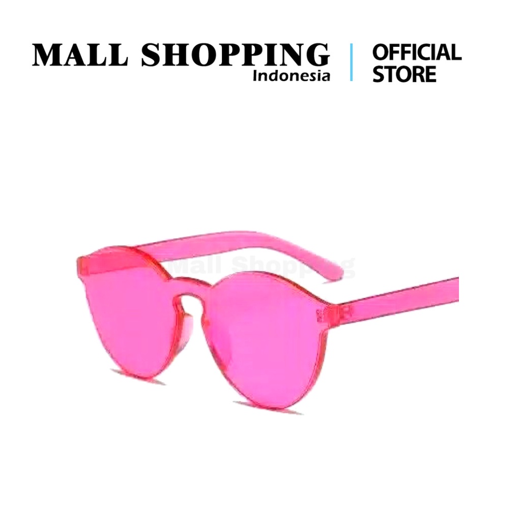 (COD) Kacamata Fashion Frameless Kacamata Transparan Bening MALL SHOPPING B11