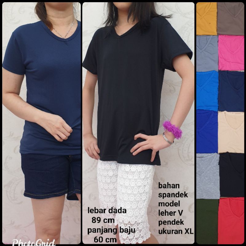 BH 185 spandex manset leher V XL pendek