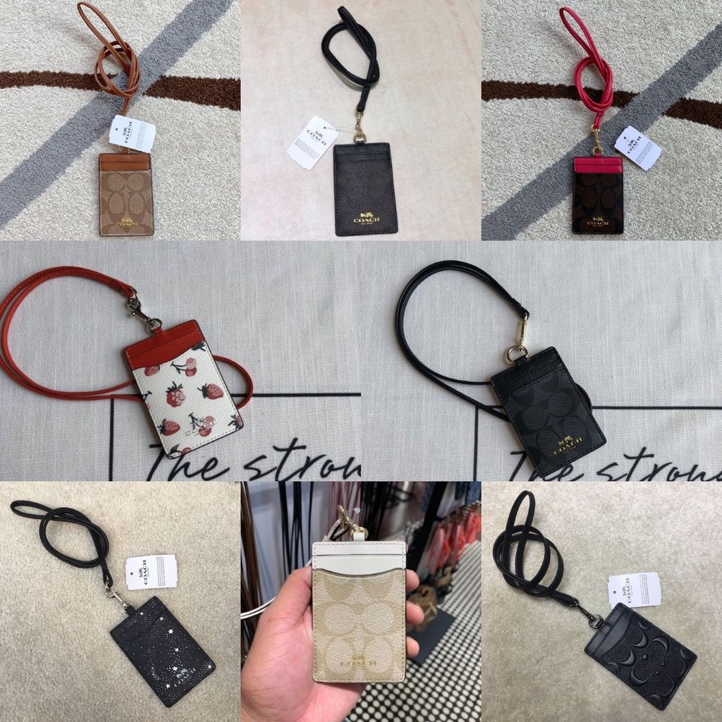 

Lanyard COACH ORIGINAL / Lanyard ID Card Name Tag Card Holder