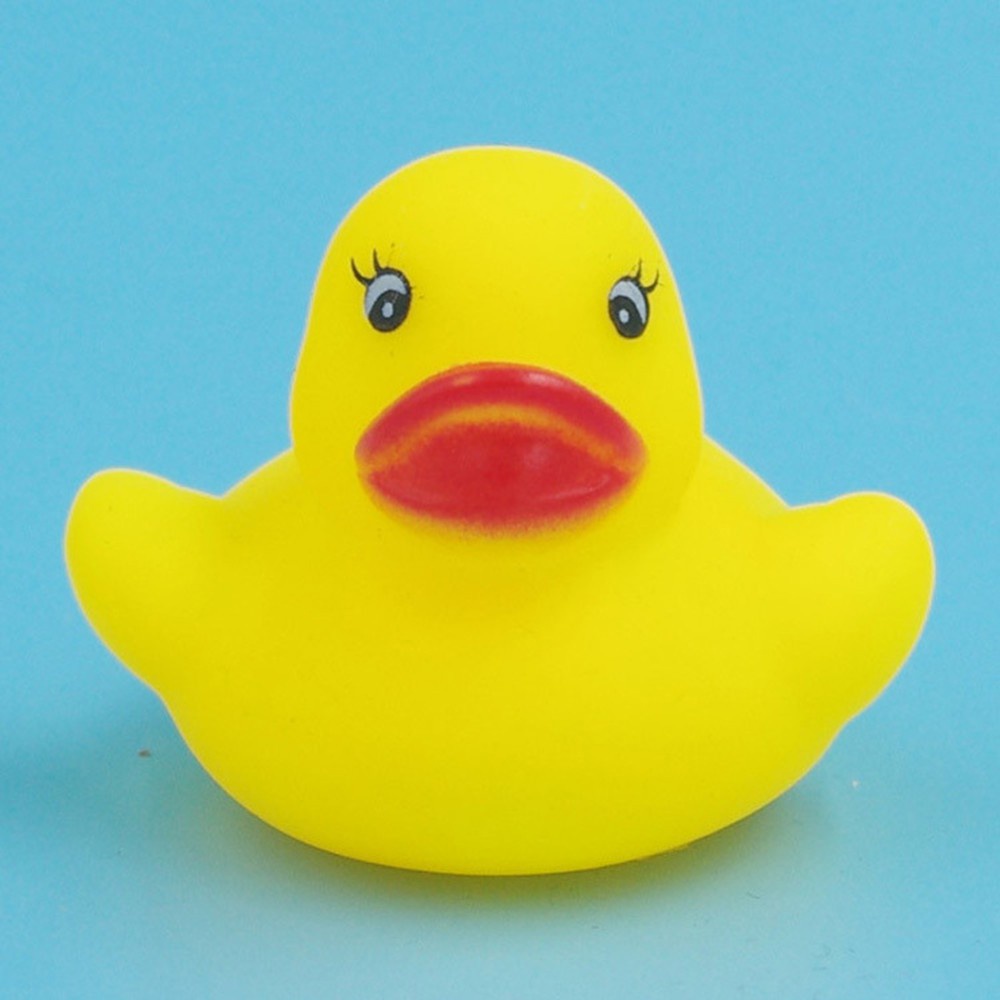mainan bebek karet Mainan mandi anak bayi bisa bunyi-8