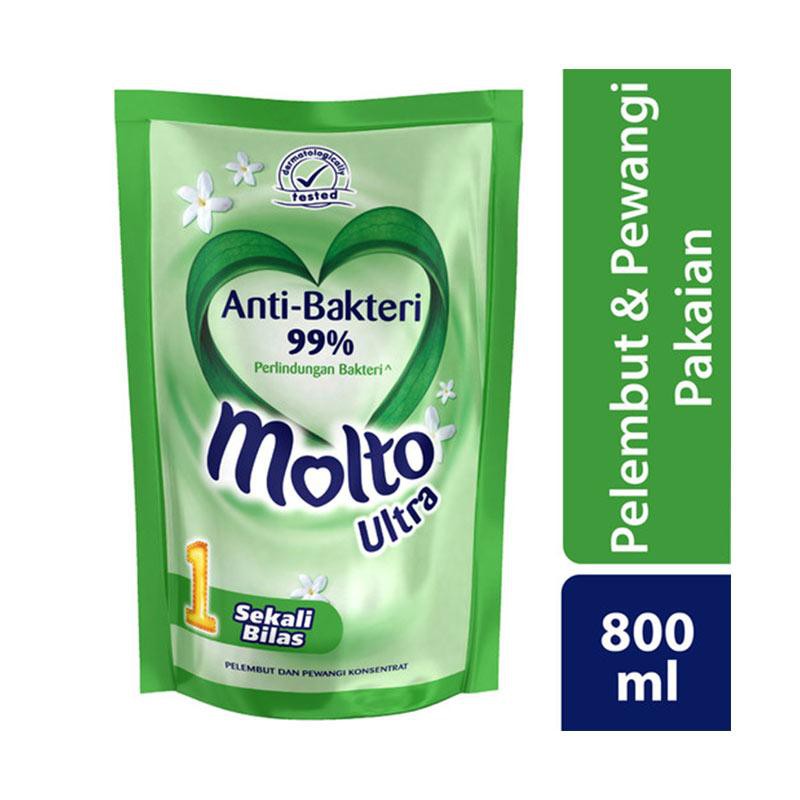MOLTO Hygiene Pelembut Pakaian [800 mL/ Kemasan Refill]