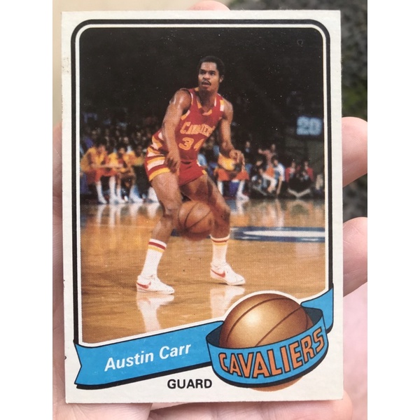 KARTU BASKET AUSTIN CARR 1979 NBPA CARD NBA TOPPS VINTAGE