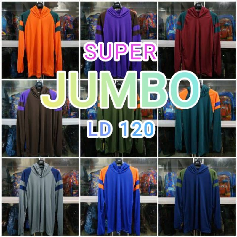 Kaos Tani SUPER JUMBO LD 120, Kaos Sawah Besar, Kaos Kuli, Kaos Proyek (STRIP SUPER JUMBO)
