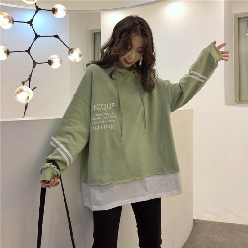 UNIQUE HOODIE 2XL Sweater Jacket Oversize Wanita Pakaian Blouse Berkancing Jumbo Bigsize Kekinian Korean Fashion Kasual Style OOTD Terkini FLEECE Tebal Termurah