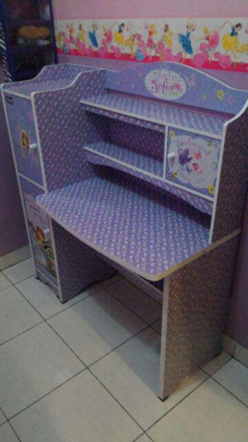 Meja Belajar Karakter Sofia The First Sd 2913 Sep