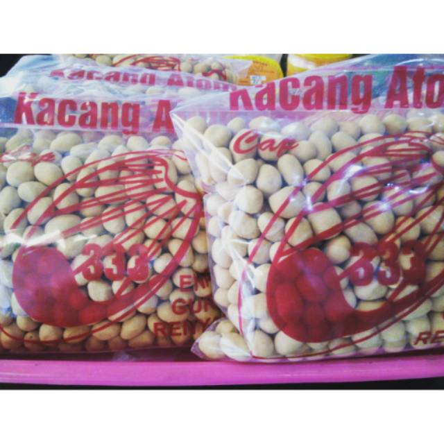 

Kacang Atom cap 333 enak gurih renyah