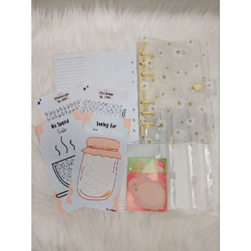 

BINDER KEUANGAN Daisy kuning (SATU SET)