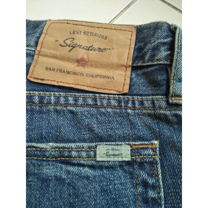 Levis Signature Size 32, Celana Jeans Levis Pria Preloved Second