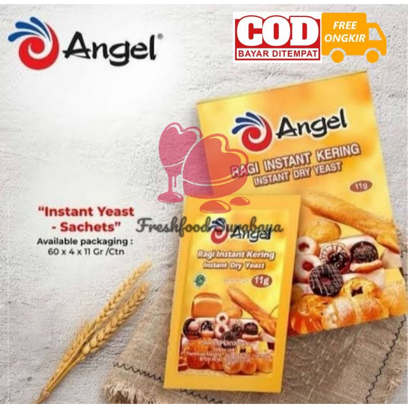 Jual ️Freshfood ️Ragi instant Angel kemasan sachet 11gram | Shopee ...
