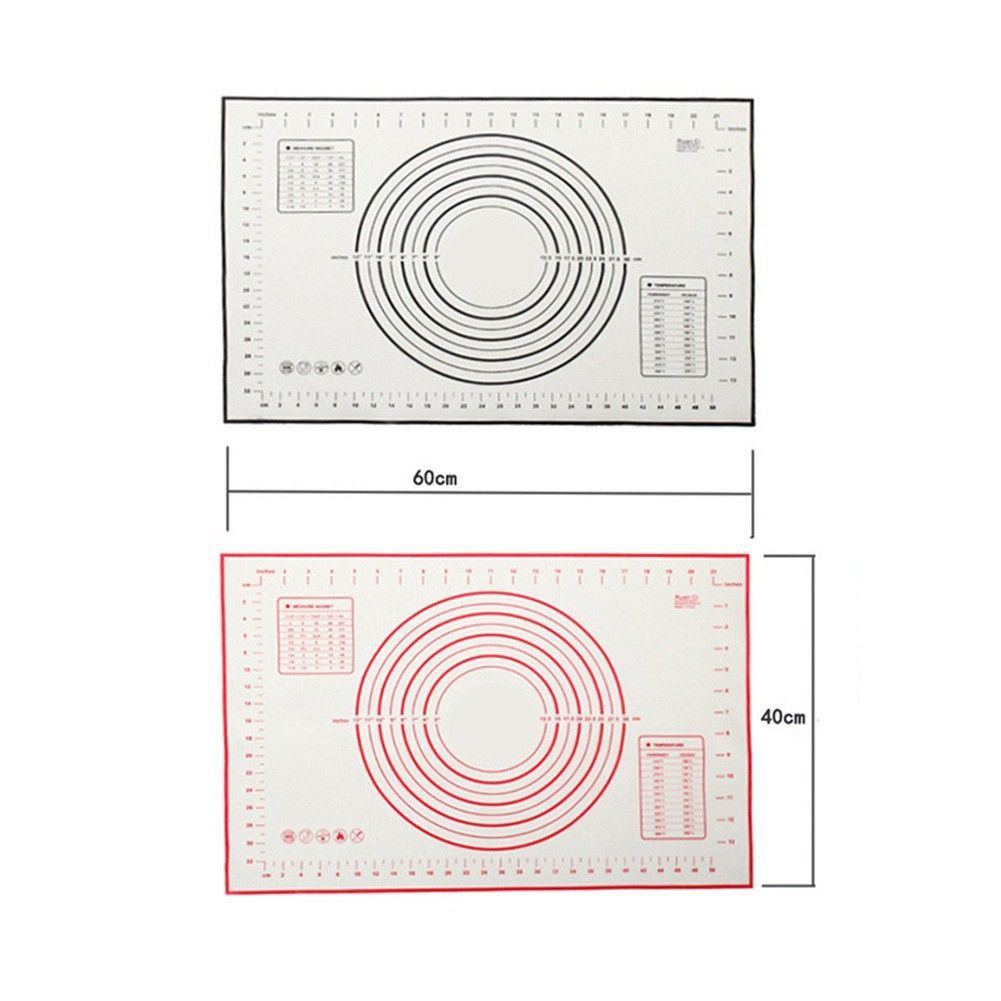 Silicone Baking Mat / Non Stick Rolling Pad / Alas Adonan Anti Lengket / Liner Pads