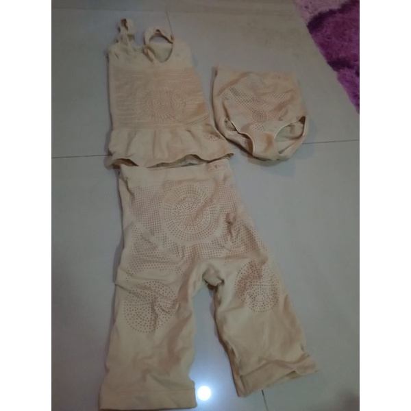 PRELOVED SET KOZUII SLIMMING SUIT ORIGINAL JACO