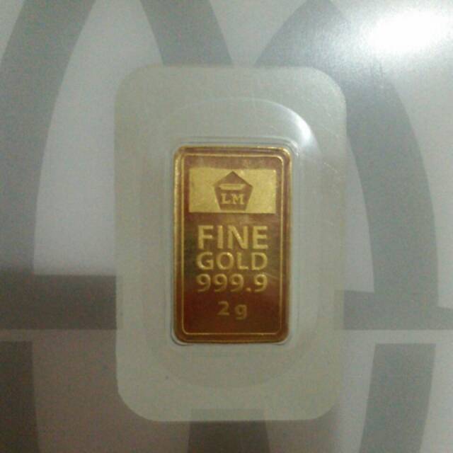 Emas Antam 2 gram TERBARU Sertifikat 2018