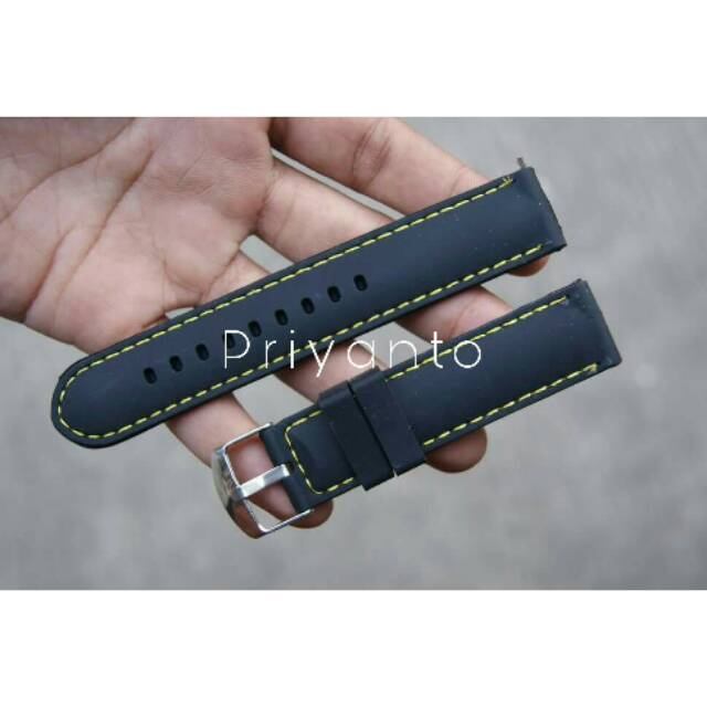 Strap Tali Jam Tangan Karet 20mm Tali jam karet 20mm