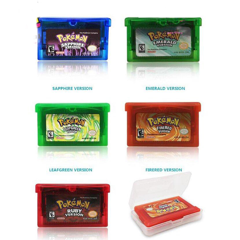 Kartu Game pokemon ndsl / gbc / gbm / gba / sp Versi Ultra Violet Warna-Warni Untuk Anak Laki-Laki Advance gba