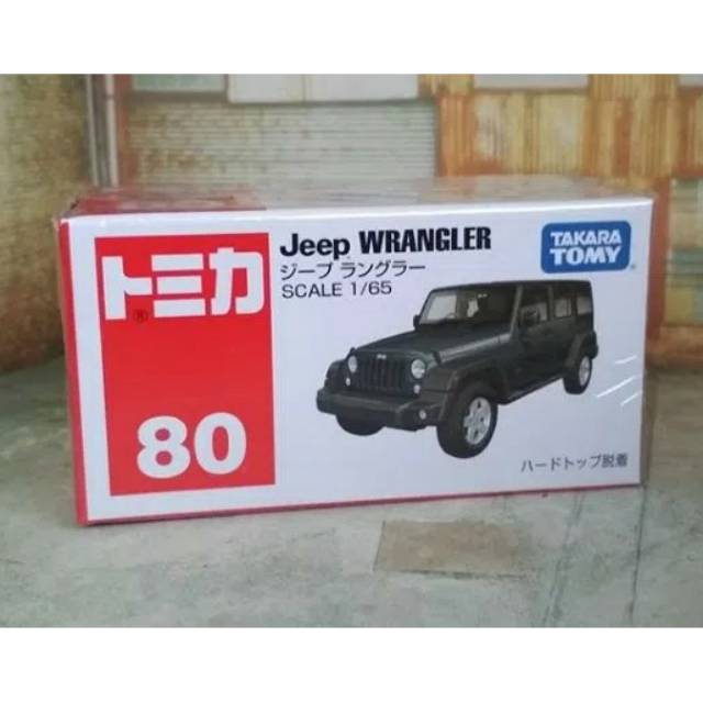 Tomica no 80 Jeep Wrangler