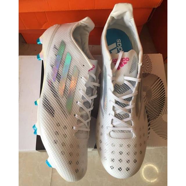 Adidas F50 X 99.1 white crome blue