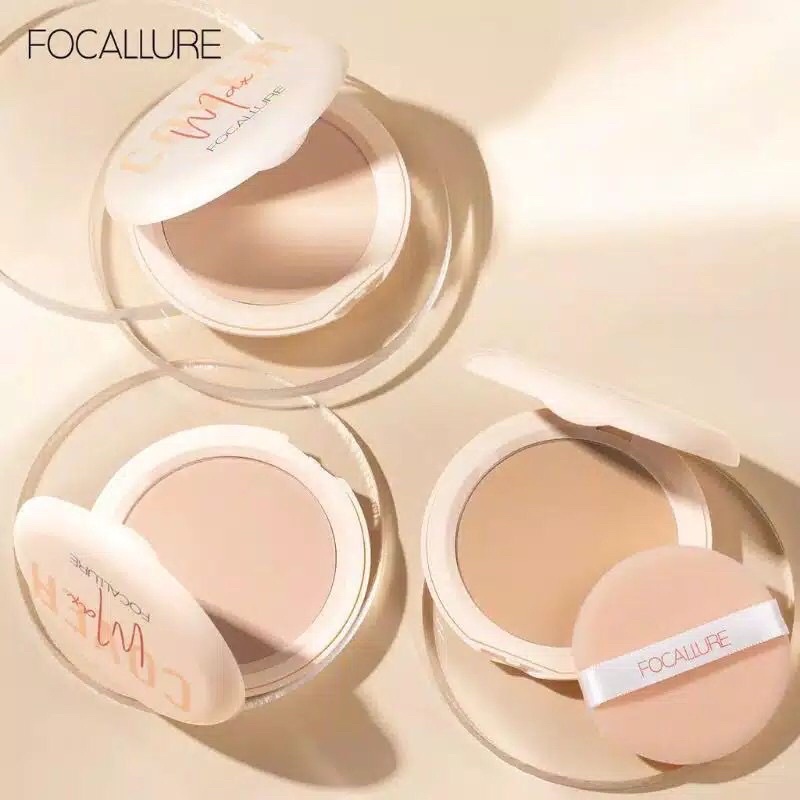 Focallure Covermax Two-way-cake Pressed Powder FA155