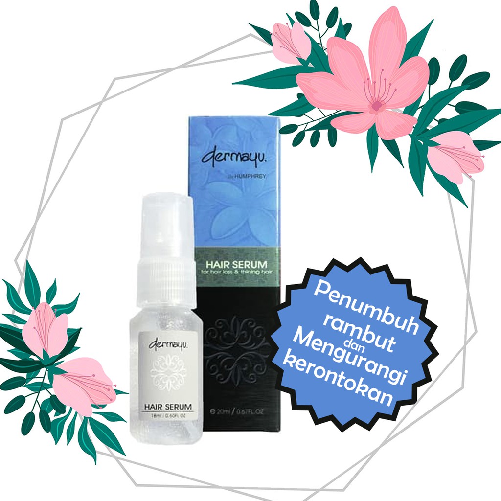DERMAYU HAIR GROWTH SERUM - SERUM / VITAMIN RAMBUT DERMAYU