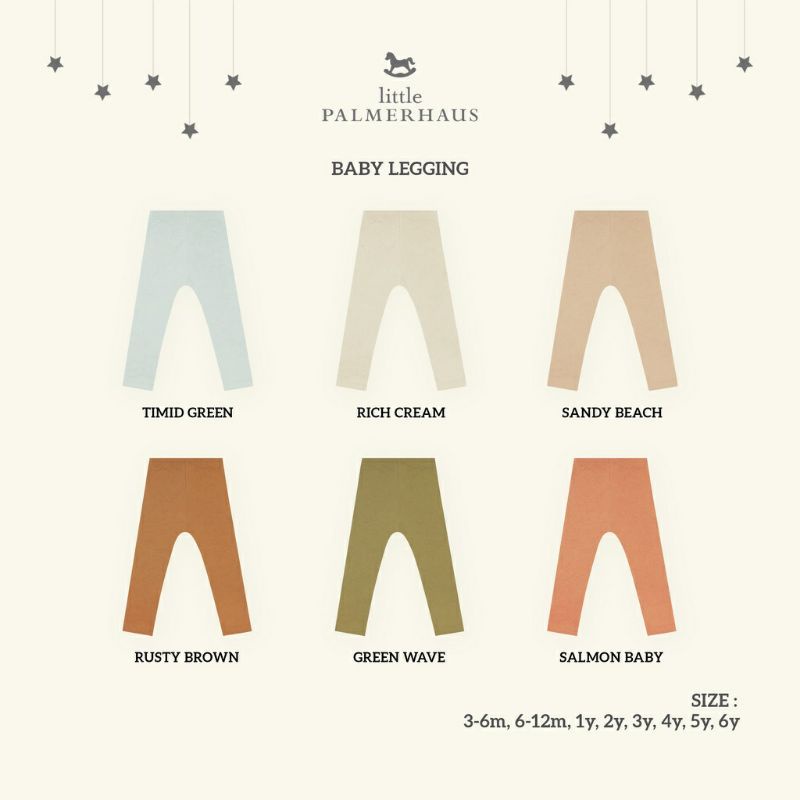 Little Palmerhaus - Baby Legging (Celana Legging Bayi/Anak) 0-2 Tahun