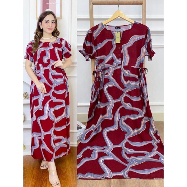 Dress Shakila Kanaya/Dress Santai Kekinian Wanita Viral