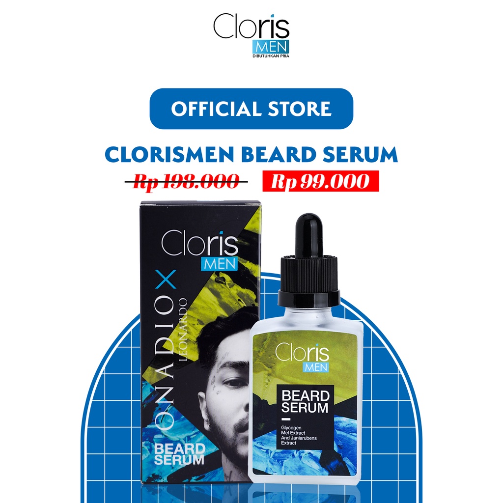 Clorismen Beard Serum - Serum Brewok Clorismen x Onadio Leonardo