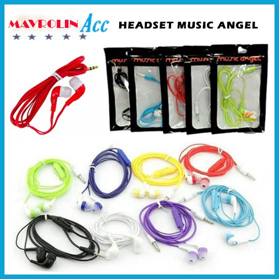 headset handsfree hf music angel / headset murah / headset mp3