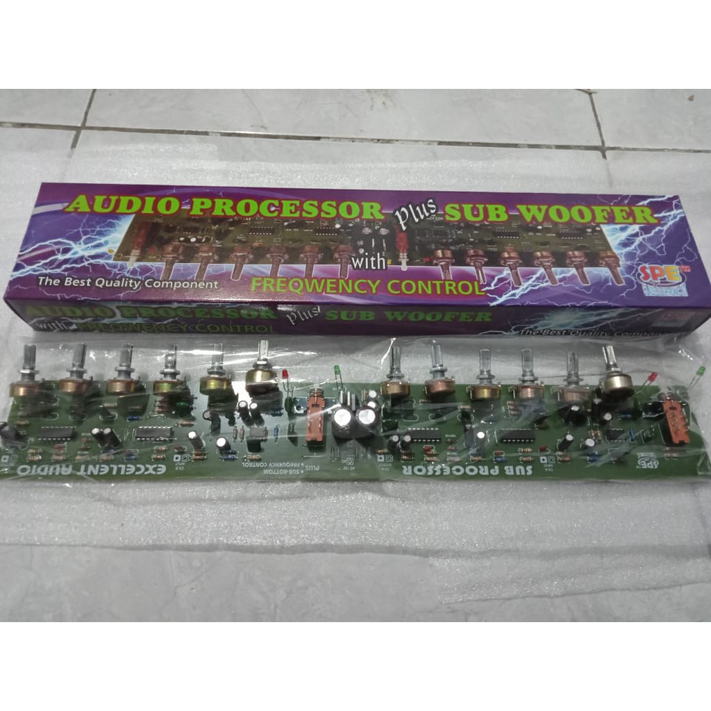 Audio processor subwoofer