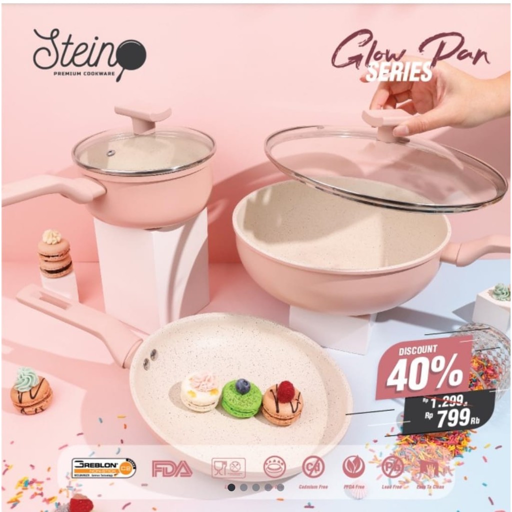 Stein Cookware Glow Pan / Paket Glowpan Series by Stein cookware