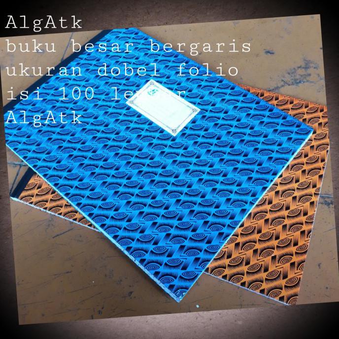 

[[BISA COD]] Buku Besar Bergaris Ukuran Dobel Folio.