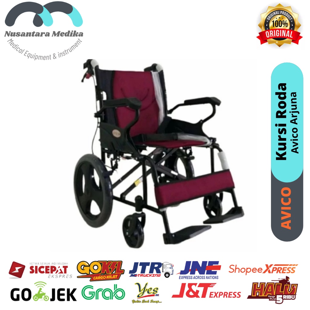 Kursi Roda Treveling AVICO 871LB Arjuna