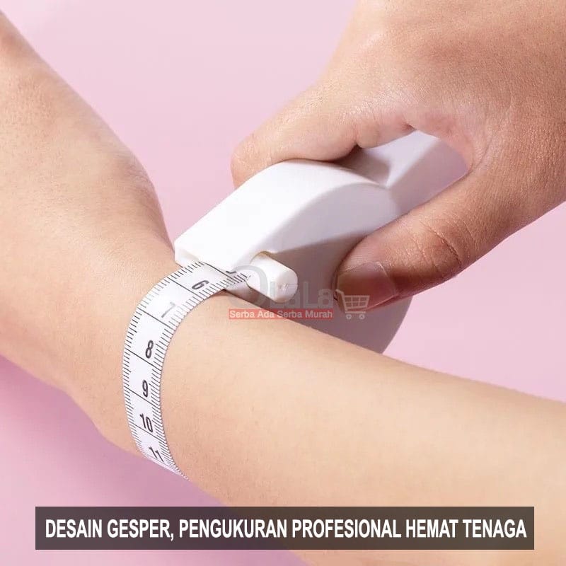 Waist Ruler Alat Ukur Lingkaran Pinggang Dan Perut Meteran Badan Otomatis Panjang 150 cm / 60 Inch