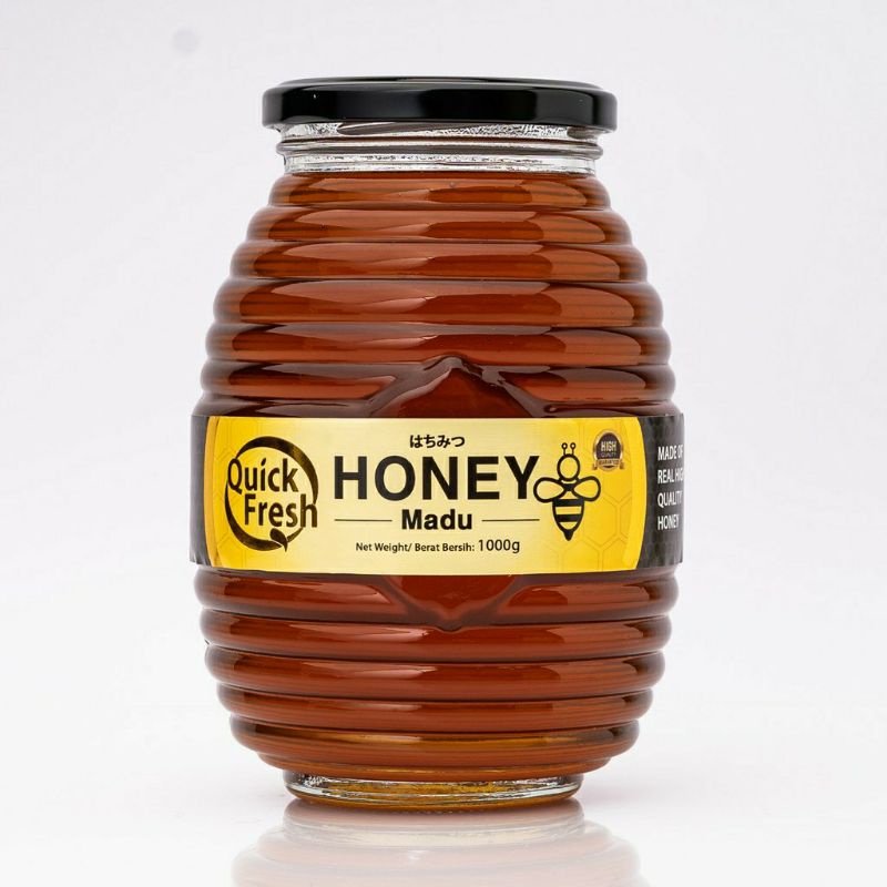 

MADU QUICK HONEY 1000 gram JAR KACA