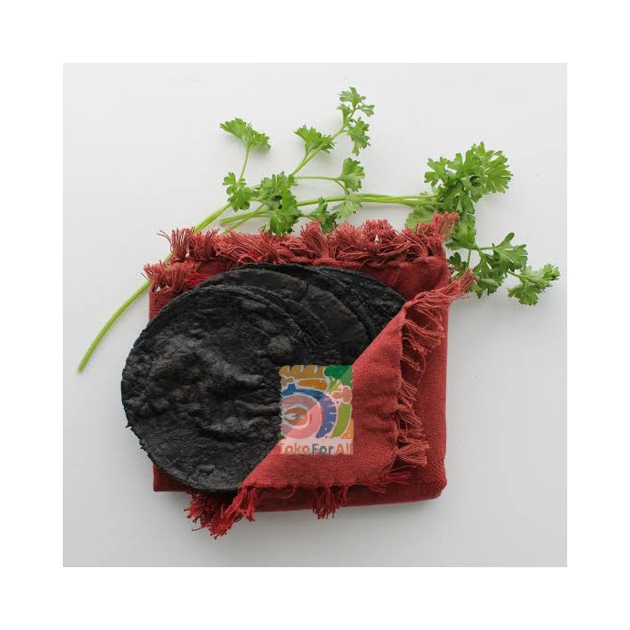 

FROZEN Flour Tortilla (charcoal / black) - 5in - 10pcs / pack