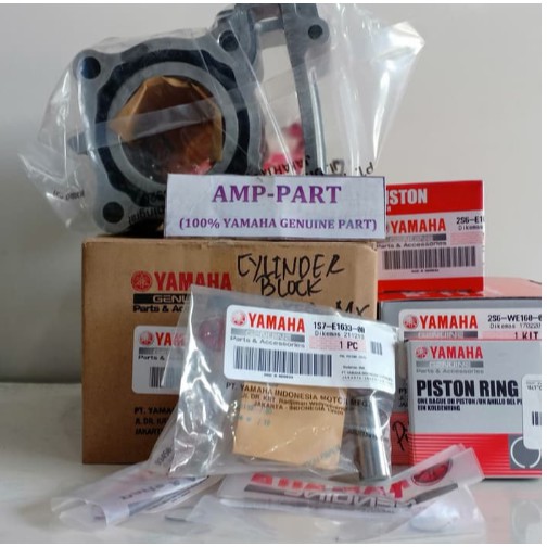 BLOCK/BLOK/CYLINDER BLOCK/SEHER/SEKER/PISTON KIT JUPITER MX ORIGINAL YAMAHA