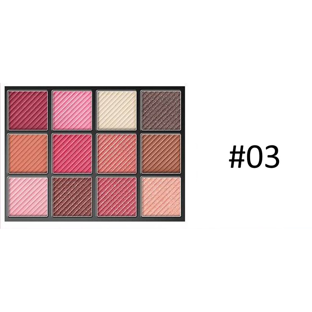 LML5016 - LAMEILA 5016 12 COLOR FASHION EYESHADOW / PERONA MATA