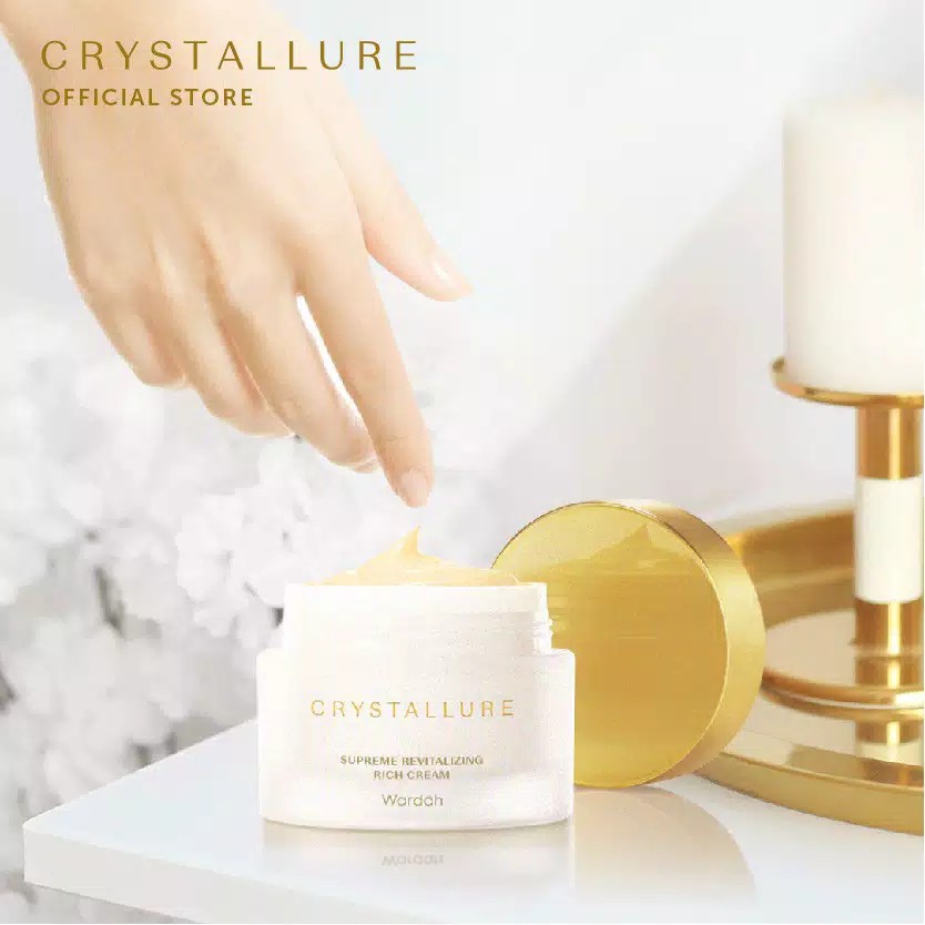 (BISA COD) Wardah Crystallure Supreme Revitalizing Rich Cream 50 g