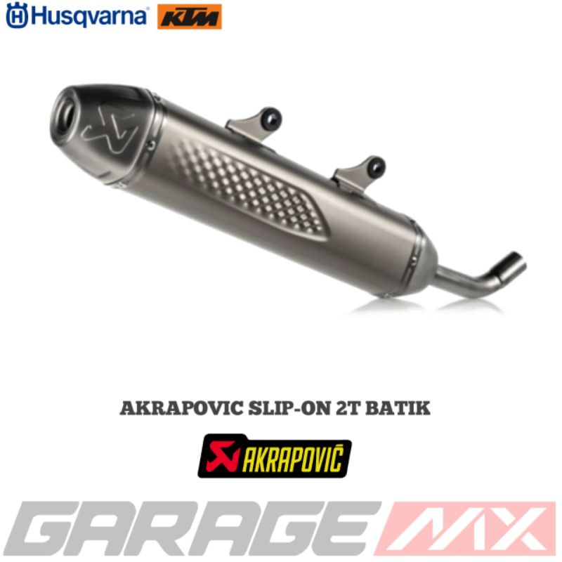 SILINCER KNALPOT KTM HUSQVARNA AKRAPOVIC ORIGINAL 2 TAK.KNALPOT KTM.KNALPOT HUSQVARNA.AKRAPOVIC