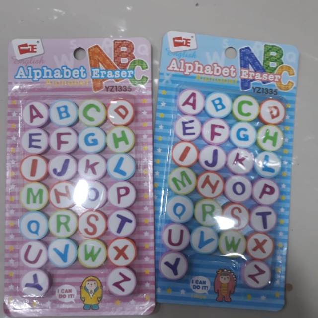 

Eraser Alphabet Pencil Penghapus Pensil