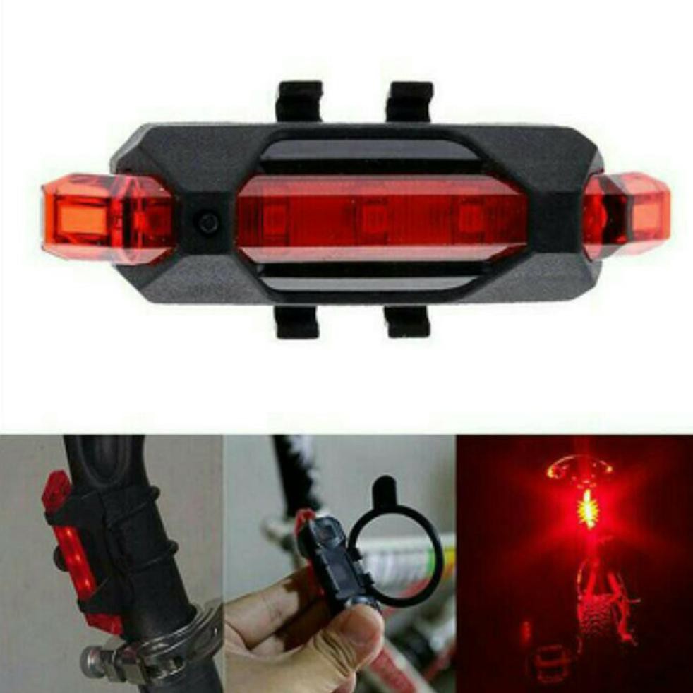 LAMPU SEPEDA USB CAS