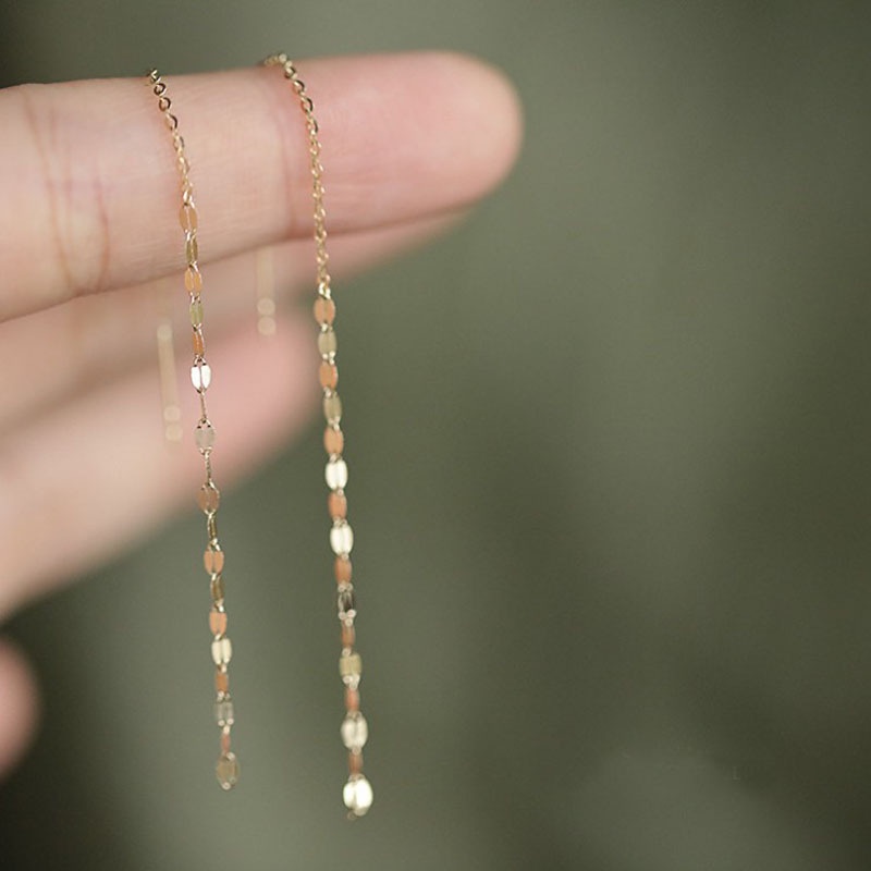 Anting Bentuk Lingkaran Geometris Butterfly Moon Star Gaya Korea Untuk Wanita