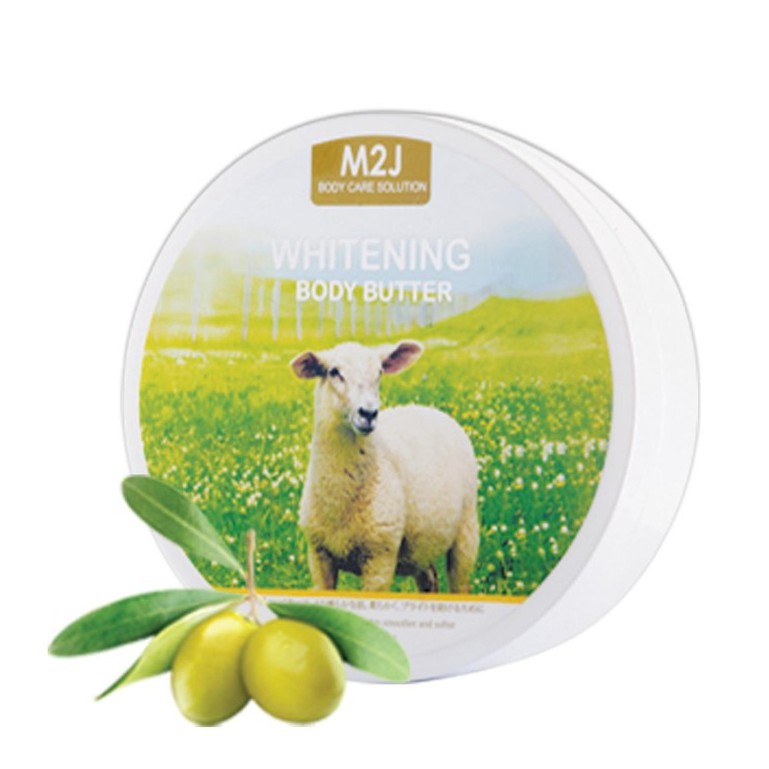 M2J Whitening Body Butter 250gr