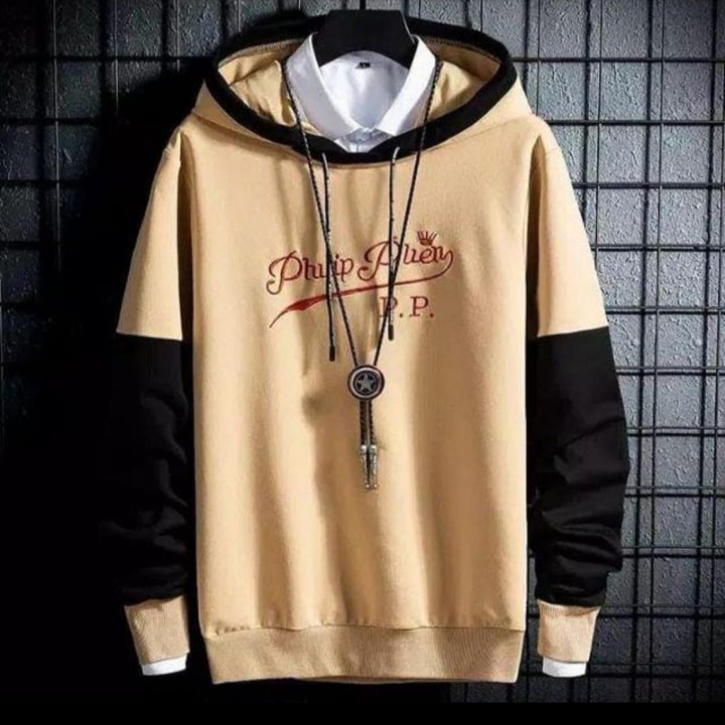 HOODIE PRIA SWEATER COWOK PHUIP BAHAN FLEECE JACKET WANITA SWEATER CEWEK