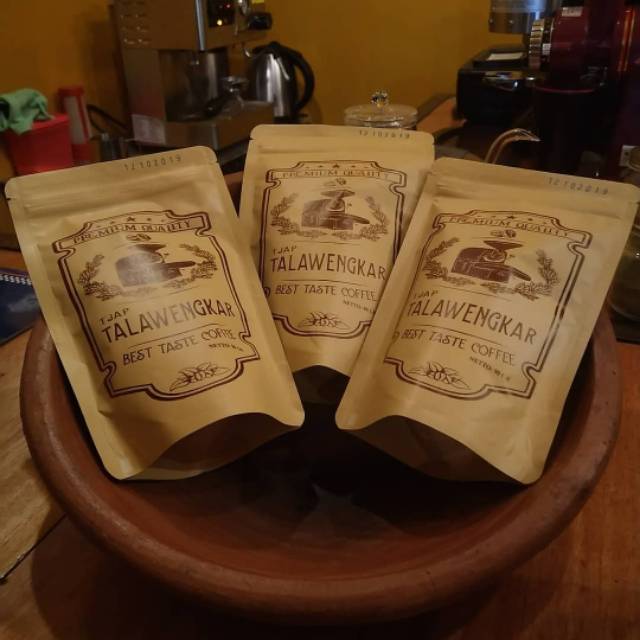 

Kopi bubuk tjap talawengkar blend arabika robusta