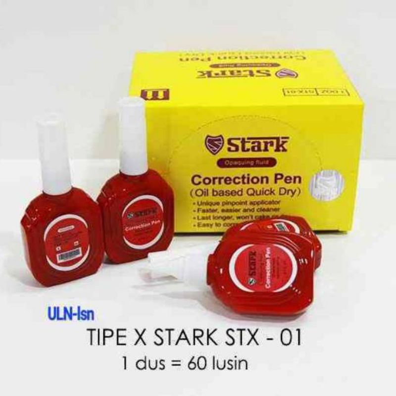 

Tipex Stark botol Merah STX-01