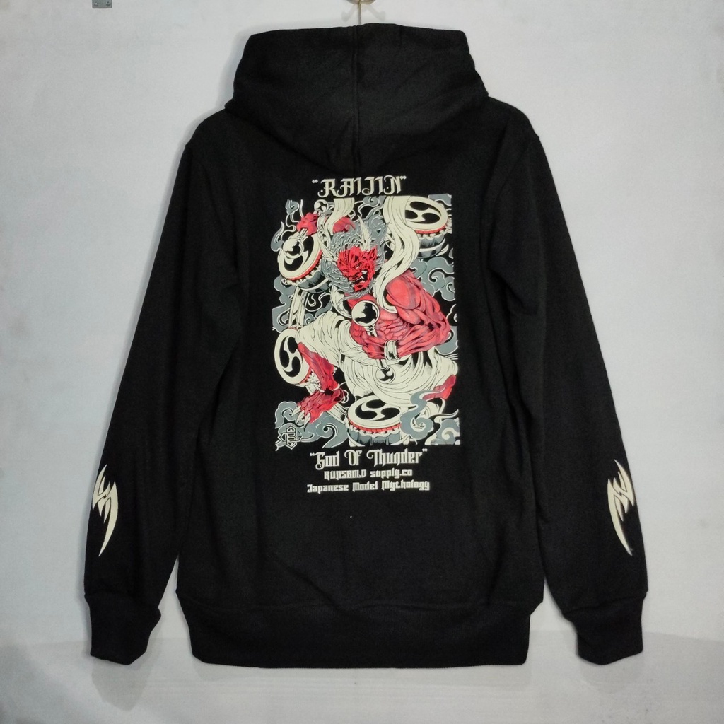 HOODIE RAIJIN GOD OFF THUNDER / SWEATER HOODIE BASIC HNM / SWEATER HOODIE H&amp;M / HOODIE POLOS