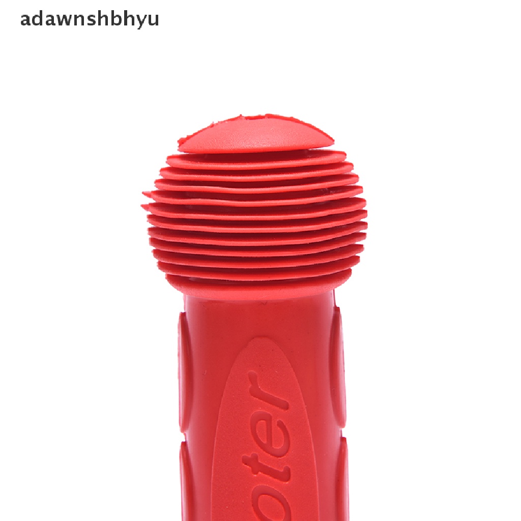 Adawnshbhyu 1pasang Rubber Skateboard Scooter Stang Grips Anak Sepeda Bicycle Grip