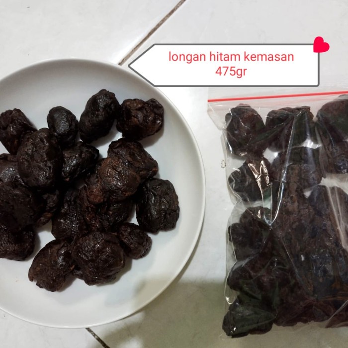 

ds20112s Longan Kering Hitam/Lengkeng Kering Hitam475Gram Xa20X1