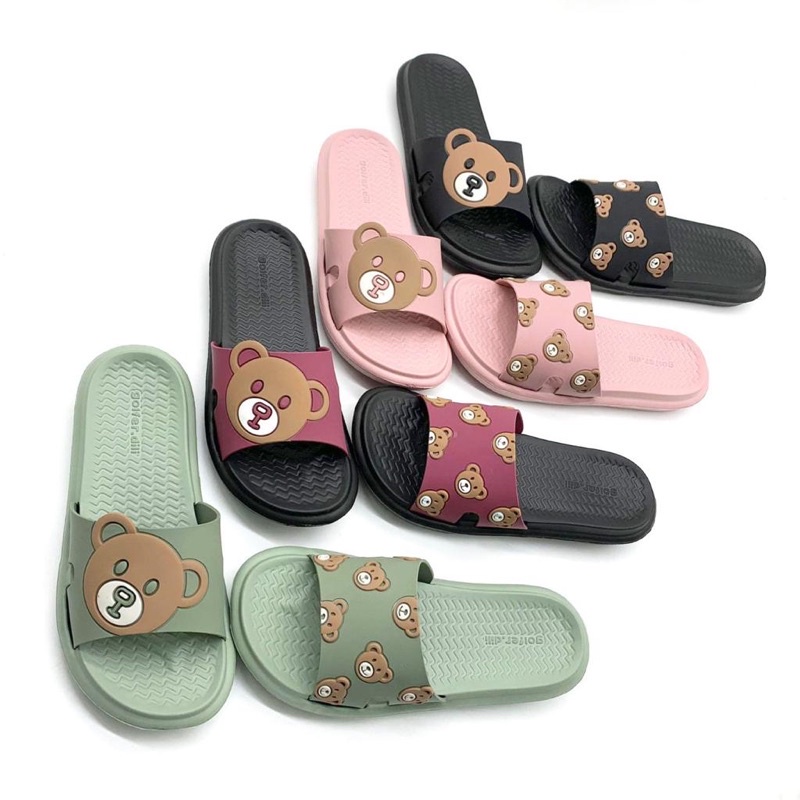 Sandal Teplek Sendal Flat Datar Cewek Kekinian Simple Sepatu Cewek San Sandal Slip On Sandal Perem
