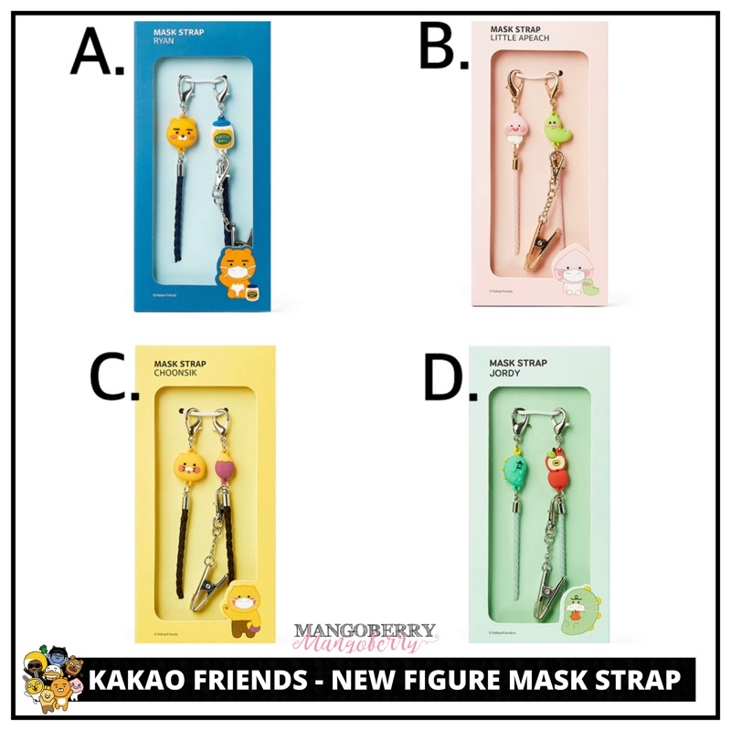 KAKAO FRIENDS - New Figure Mask Strap (100% original)