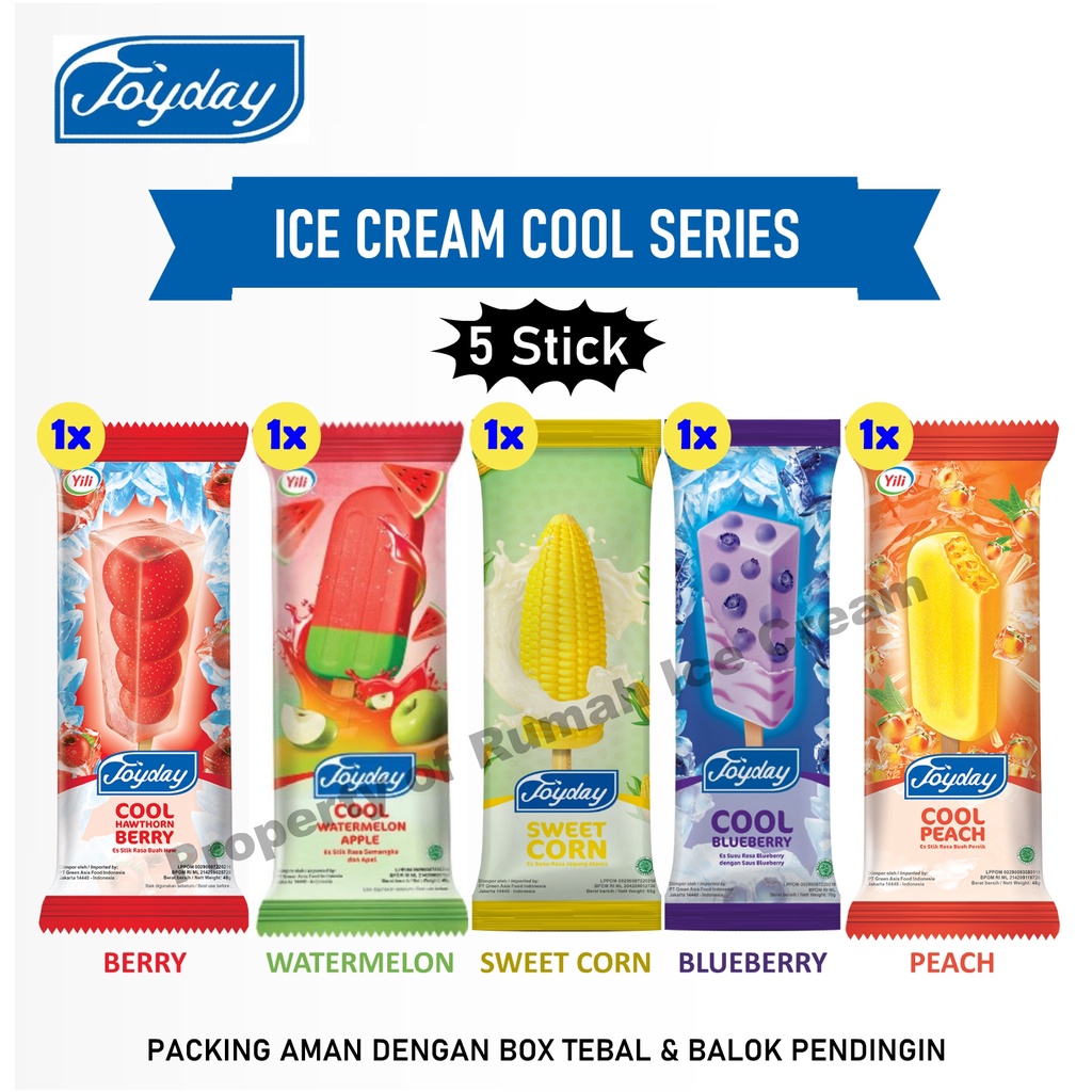 

Ice Cream Cool Series 5 pcs Joyday